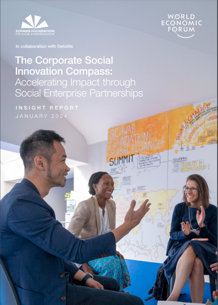 A bússola da inovação social empresarial: Acelerar o impacto através de parcerias com empresas sociais